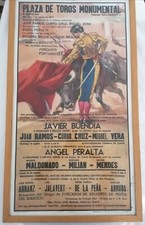 Locandina corrida di Barcellona 1983 Originale