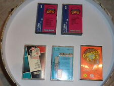 Lotto 5 Cassette musicassette basi musicali karaoke anni 80 90
