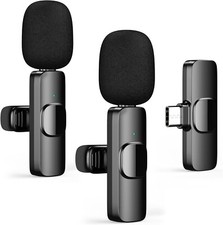 2 microcravatta wireless per smartphone USB C, 2,4 GHz mini micro Android