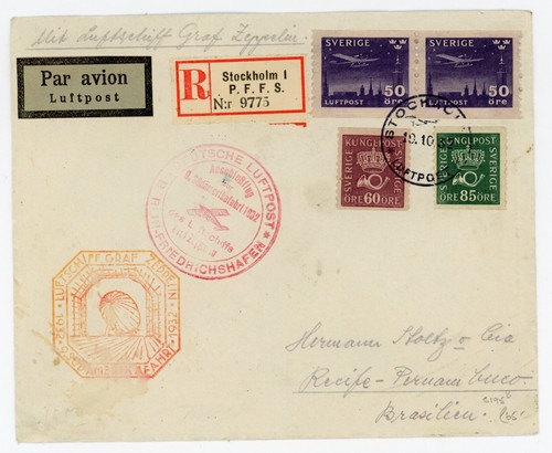 P67 zeppelin svezia 1932 - p67/06,