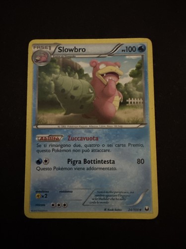 Carta pokemon slowbro 108 - pokemon,