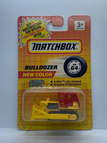 Bulldozer matchbox nuovo - bulldozer,