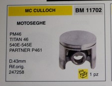 Pistone Originale Motosega
