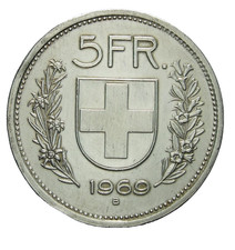 Svizzera franchi 1969 - svizzera,