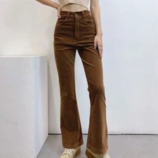 Corduroy Casual High Waist