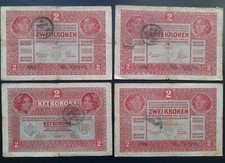 Banconota 2 Corone Occupazione