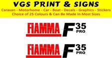 2 X FIAMMA F35 PRO DECALCOMANIE TENDA CARAVAN/CAMPER ADESIVO COLORI A SCELTA #12