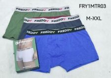 6 PEZZI BOXER UOMO FREDDY ART Y1MTR03 IN COTONE ELASTICIZZATO  COLORATO