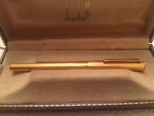 Vintage DUNHILL Gemline  Ballpoint Pen With Original Box