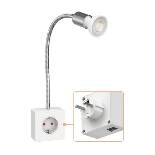 Lampada zoccolo lesch - zoccolo,