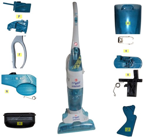 Hoover floormate h3000 pezzi - h3000,