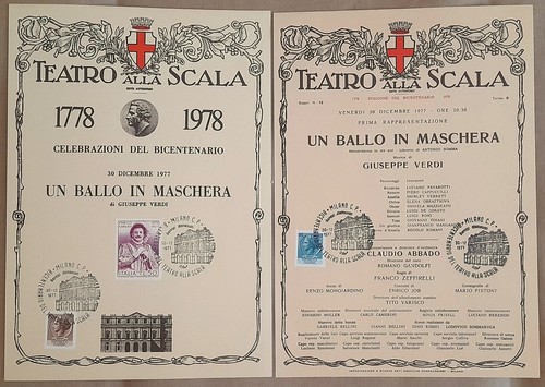 Locandine teatro alla - scala, un
