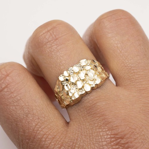 Anello quadrato nugget medio - anello,