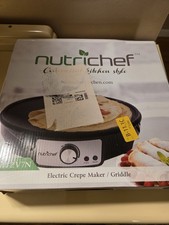 NutriChef Crepiera Elettrica