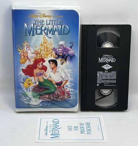 The little mermaid vhs disney - the,