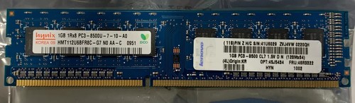 Hynix 1gb 1rx8 - 1gb,