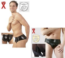 Slip con fallo anale dildo pene finto realistico indossabile dilatatore anal