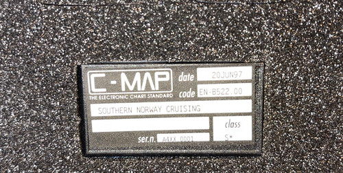 Modulo carte nautiche map nt - carte, c-map