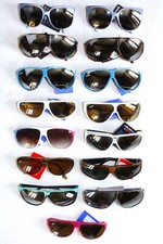 Lotto 15 paia occhiali da sole CEBE francesi vintage anni 80/90 nuovi vecchio stock made in France