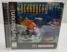 Sony Playstation 1 PS1 Treasures Of The Deep CIB gioco pulito e testato