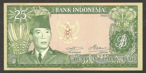 Indonesia rupia sukarno - indonesia,