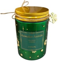 Candela profumata Thun in barattolo medio verde, Aromatico accordo