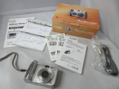 Canon powershot a610 - canon,