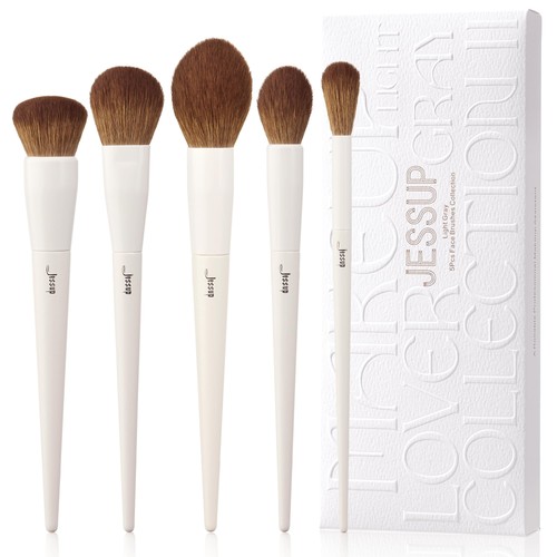 Jessup set pennelli viso 5pz - jessup,