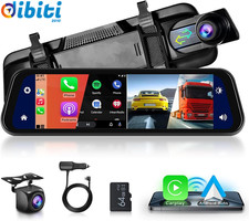 Specchietto Retrovisore Dash Cam Auto Carplay Wireless Android Auto, Bluetooth, 