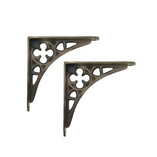 Coppia di staffe per mensole