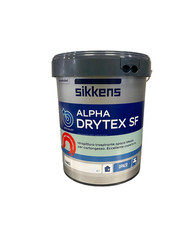 Idropittura traspirante opaca Sikkens per cartongesso Alpha Drytex SF bianca 5 l