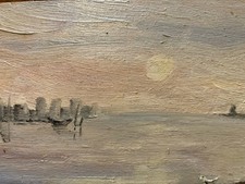 Pittura Olio Su Pannello Di