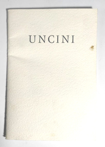 Giuseppe uncini galleria mara - giuseppe, uncini.