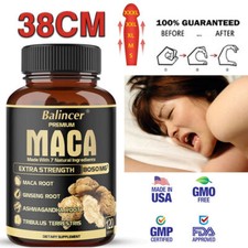 Maca Capsule - Antiossidante, aumenta il flusso sanguigno e il sistema immunitario 120 Capsule