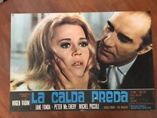 B8,FOTOBUSTA, LA CALDA PREDA La Curée 66  Roger Vadim Jane Fonda, Michel Piccoli