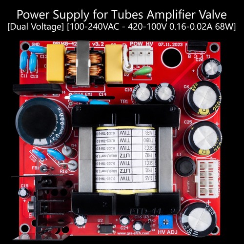 Alimentatore 450v 100v doppia - 450v/-100v,