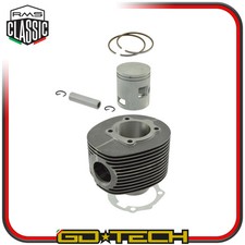 GRUPPO TERMICO CILINDRO VESPA PX PE 200 RALLY COSA Tipo ORIGINALE 66.5mm KIT RMS