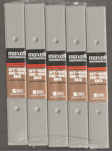 Vhs maxell professional - vhs,