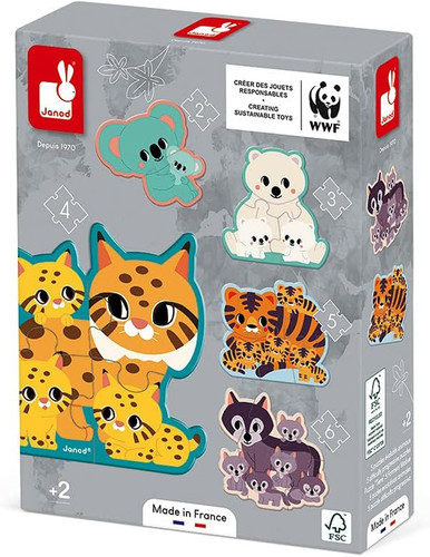 Puzzle evolutivi animali - evolutivi,