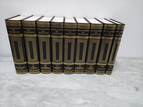 Enciclopedia del novecento - enciclopedia,