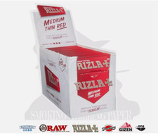 Cartine Rizla Rossa Corte Corte Red Regular Papers 100 Booklets