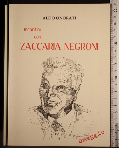 Incontro con zaccaria negroni - incontro,