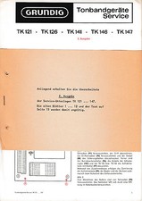 Manuale di servizio istruzioni