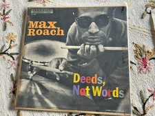 Max ROACH-Deeds not words-Riverside 12.280 original US Mono 1st press jazz