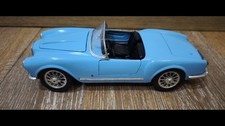 Burago Lancia Aurelia B24 Spider 1955 1/18 blu medio Made in Italy