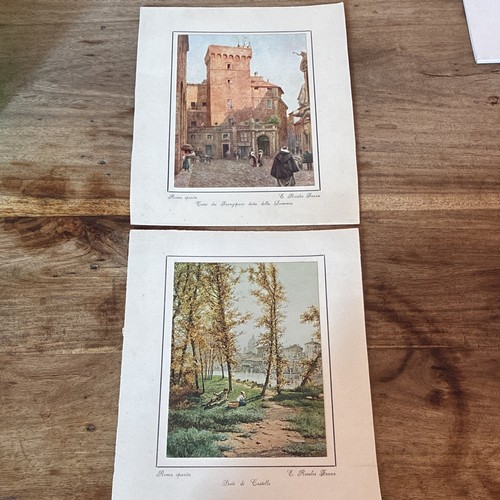 Lotto stampe vintage roma - stampe,