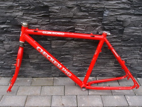 Set telaio mtb checker - checker, pig