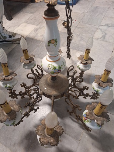 Lampadario antico barocco