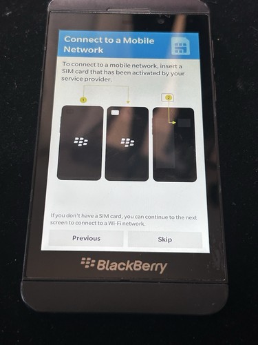 Smartphone blackberry z10 - blackberry,