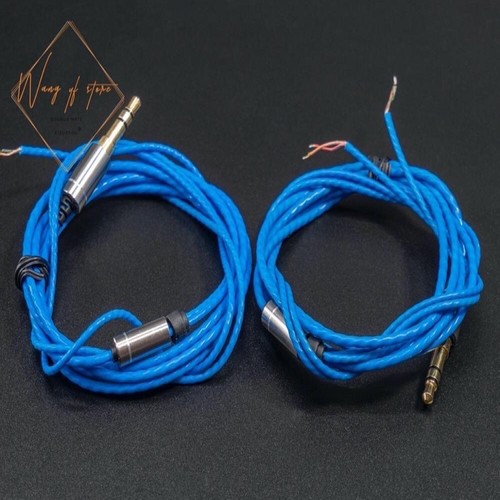 Cavo placcato argento blu